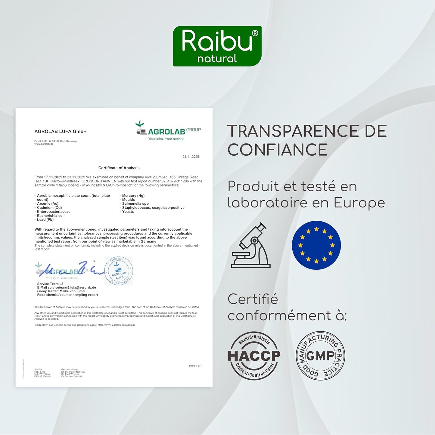 Myo Inositol & D-Chiro, 150 Gélules