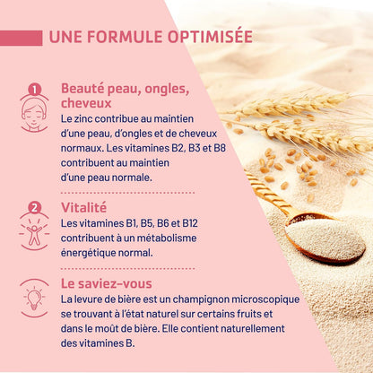 Levure de Bière, peau et cheveux